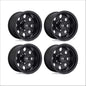 Polaris RZR Pro R / Turbo R Baja Wheel Set (Satin Black)