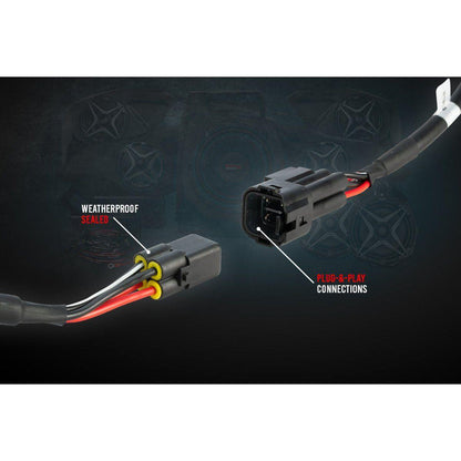 Polaris RZR Pro / Turbo R A-Spec 3 Speaker Plug-&-Play System