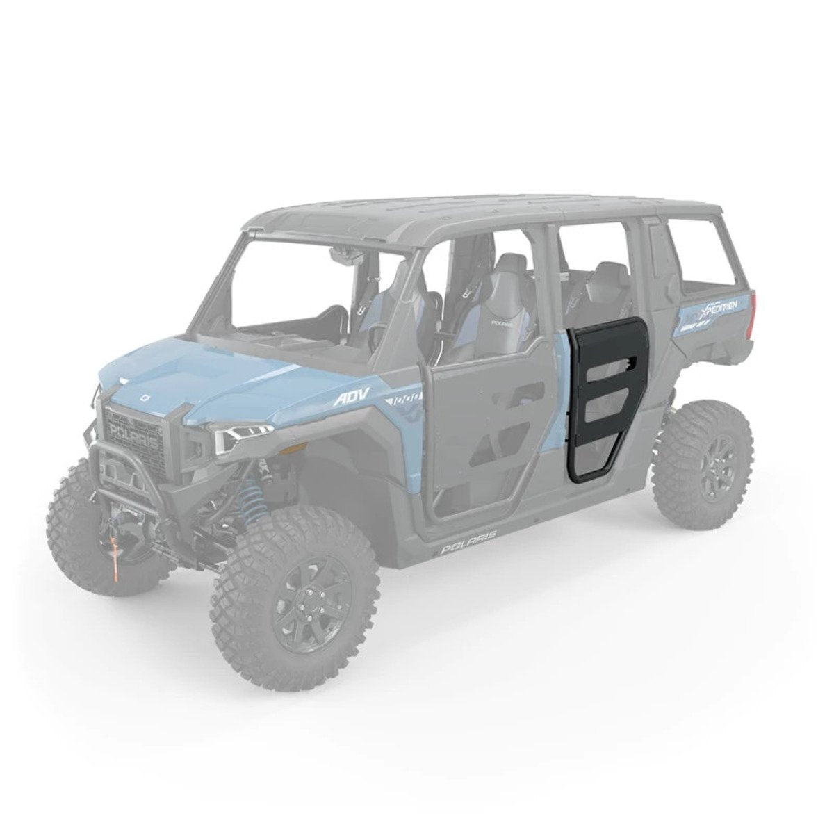 Polaris Xpediton Skeleton Half Doors - Rear