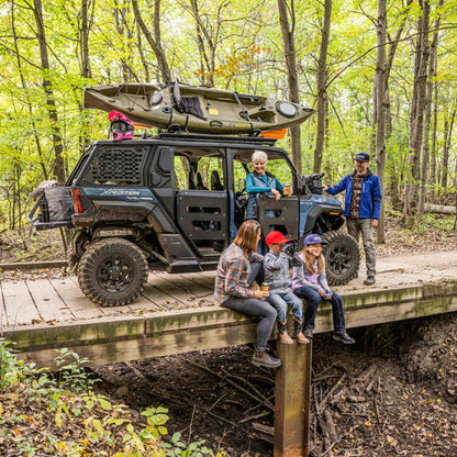 Polaris Xpediton Skeleton Half Doors - Rear