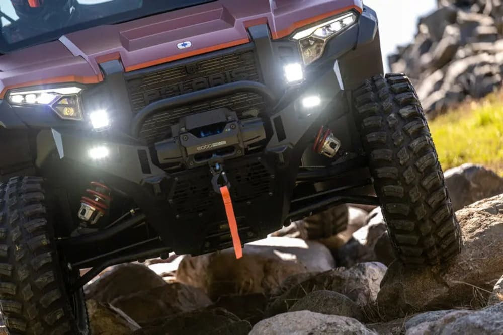 Polaris Xpedition Front HD Bumper LED Cube Light Mount - Pair