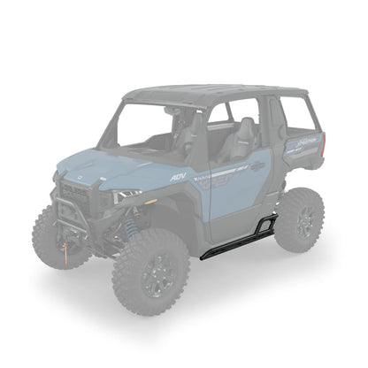 Polaris Xpedition HD Extreme Kick-Out Rock Sliders - 2 Seat