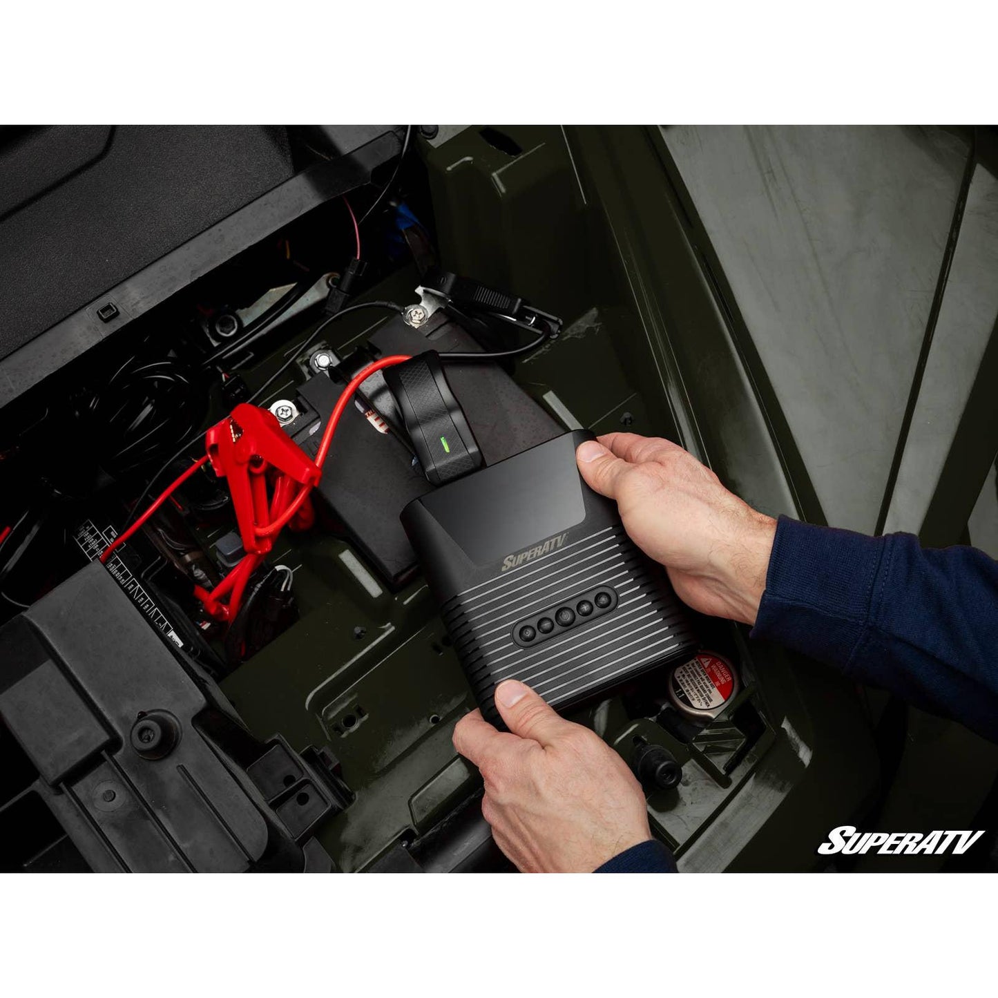 Jump Starter with Air Compressor