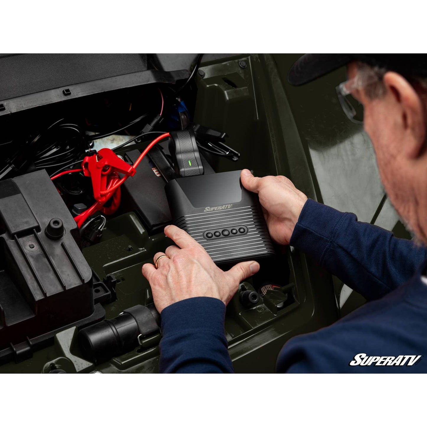 Jump Starter with Air Compressor