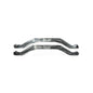 Polaris Pro R / Turbo R High Clearance Radius Rods by AJK Offroad Raw Aluminum Lower Rods