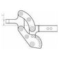 2" Clear Anodized Hitch Receiver 7" Drop 12K