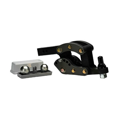 2.5" Black Anodized Hitch Receiver 10" Drop 14K