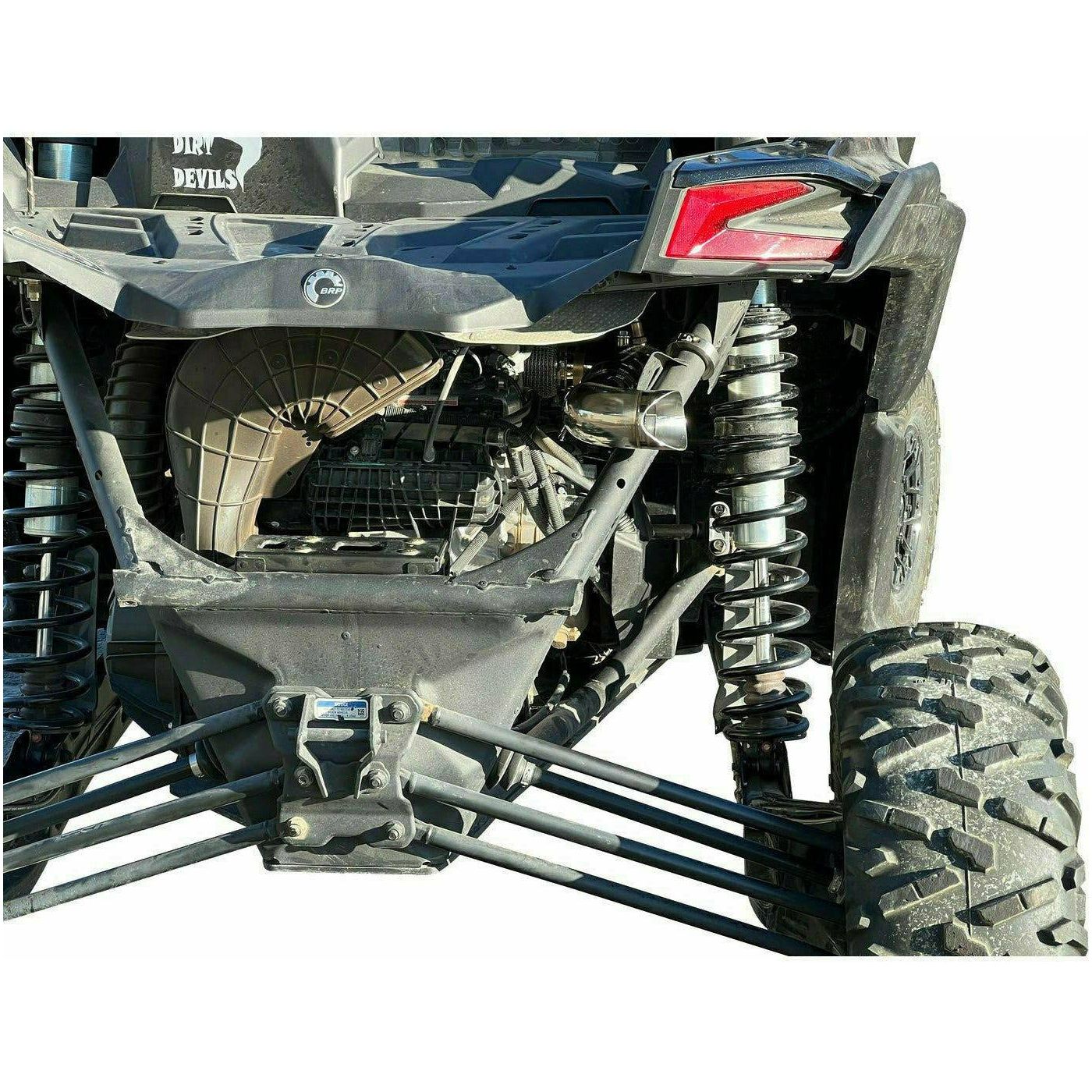 Can Am X3 Desert Series 3" Turbo Back Full Exhaust