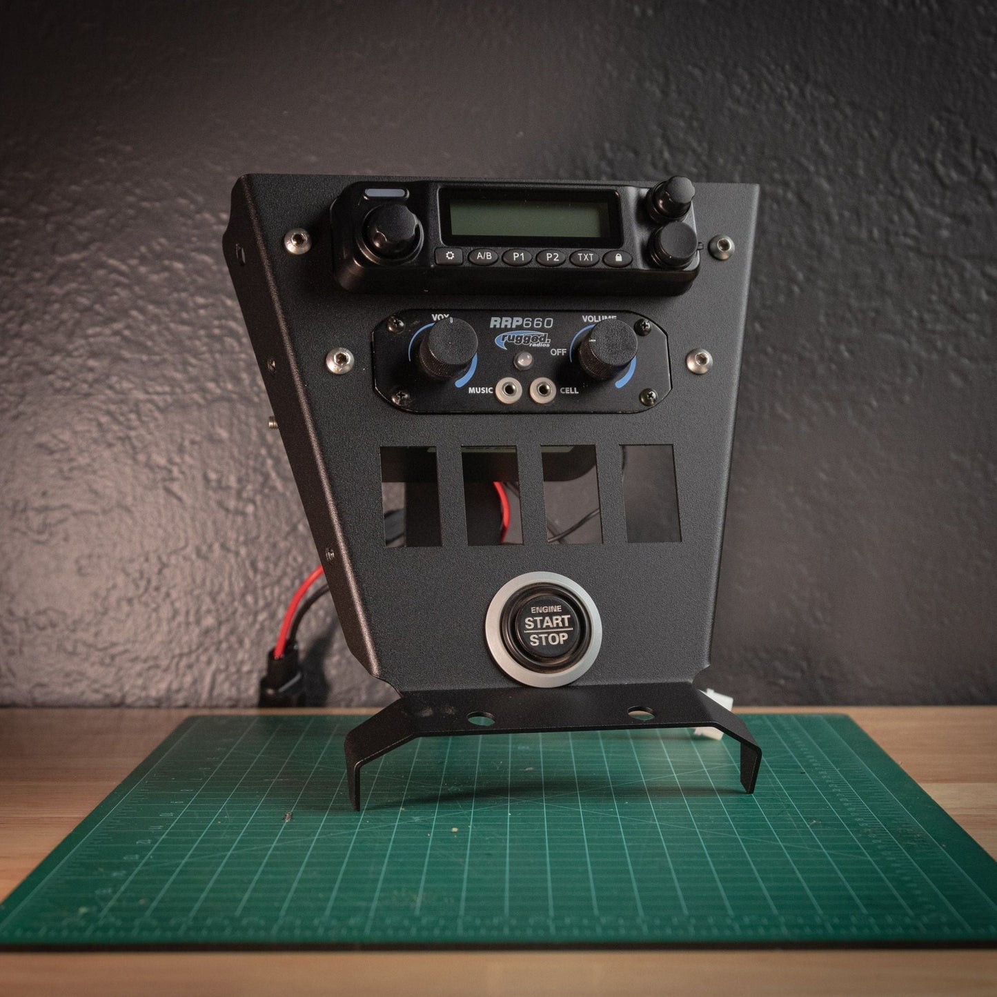 Can Am X3 M1 / G1 Radio Mount Plus 4