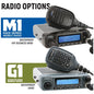 Yamaha RMAX Complete Communication Kit with Rocker Switch Bluetooth Intercom and 2-Way Radio