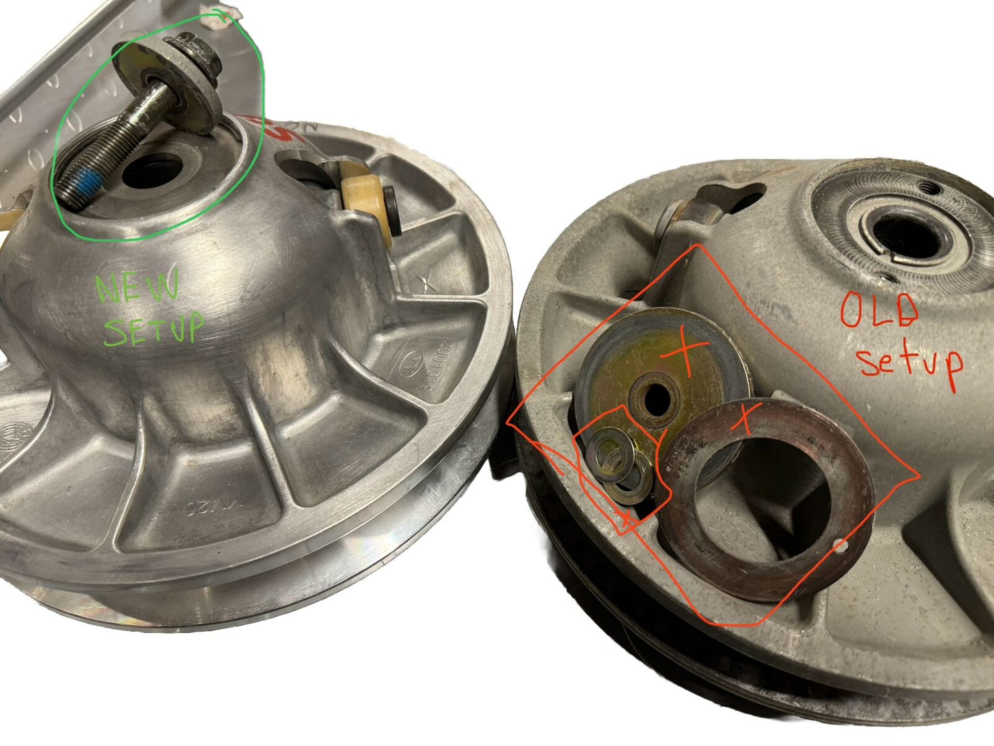 Sportsman 850, 1000XP & Sportsman 550 (2011-2016) EBS Secondary Clutch