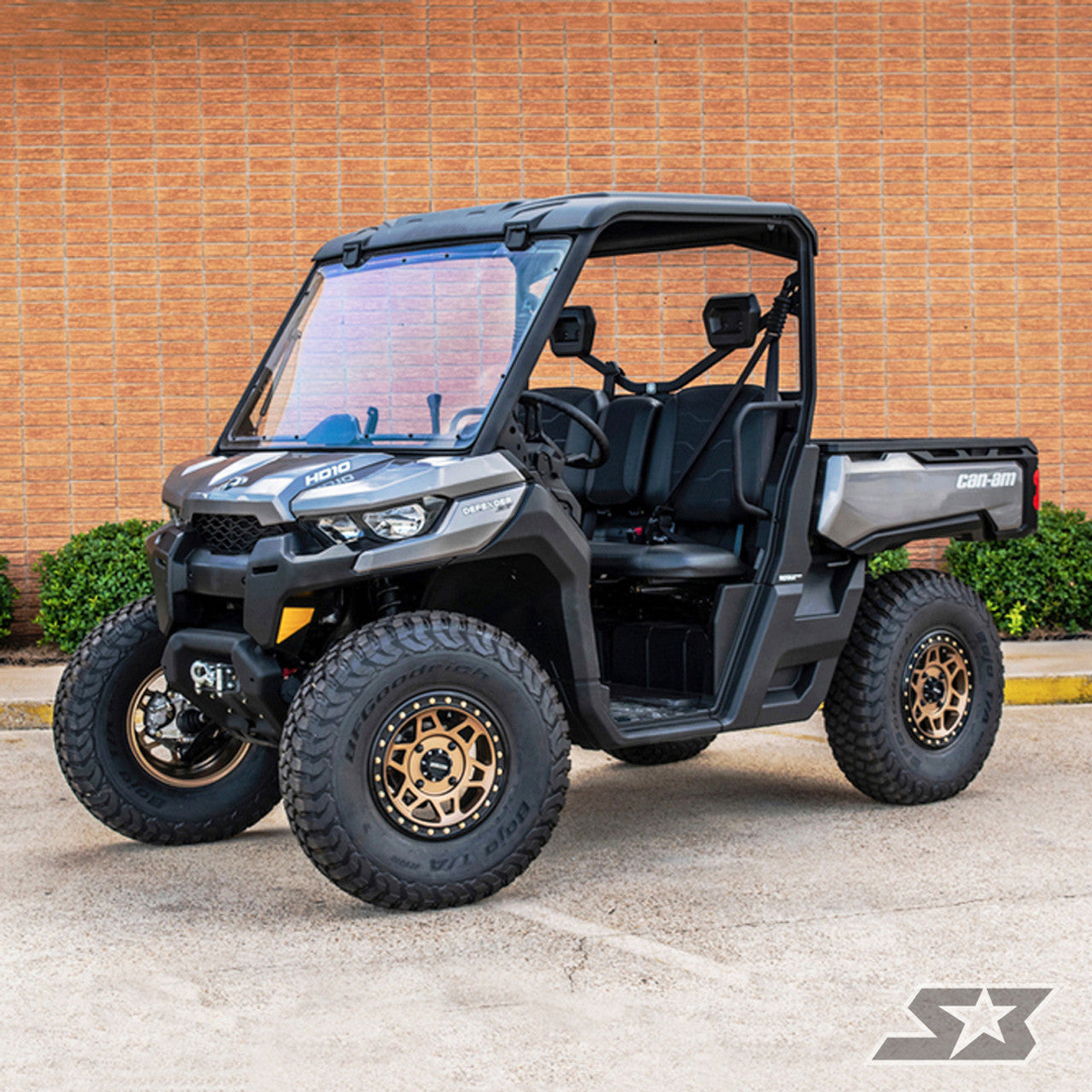 Can Am Defender +2" Forward High Clearance A-Arm Kit