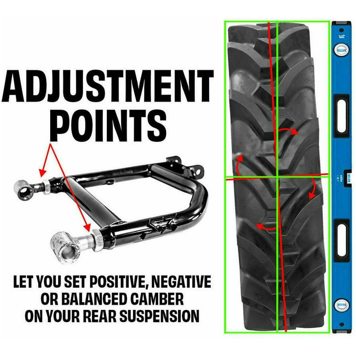 Can Am Defender Rear Upper Adjustable A-Arms