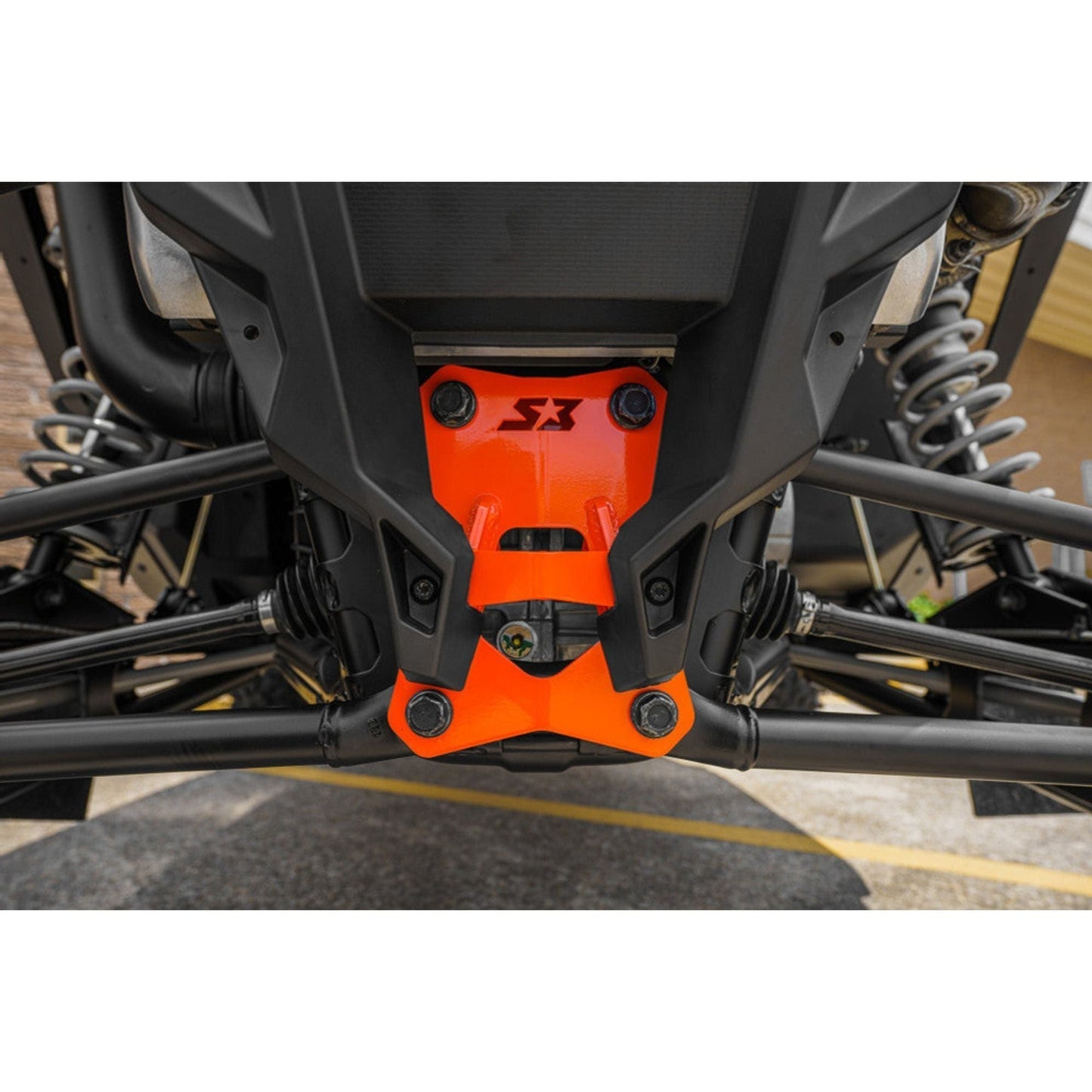 Polaris RZR Turbo R Double Shear Radius Pull Plate
