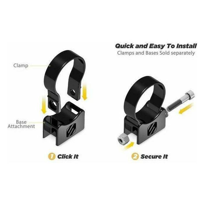BaseClamp Adjustable Whip Mount