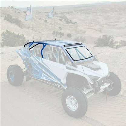 Polaris RZR Pro XP 4 Raw Fastback Shorty Cage with light pocket (SALE)