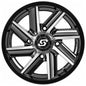 Chopper Wheel (Black Machined)