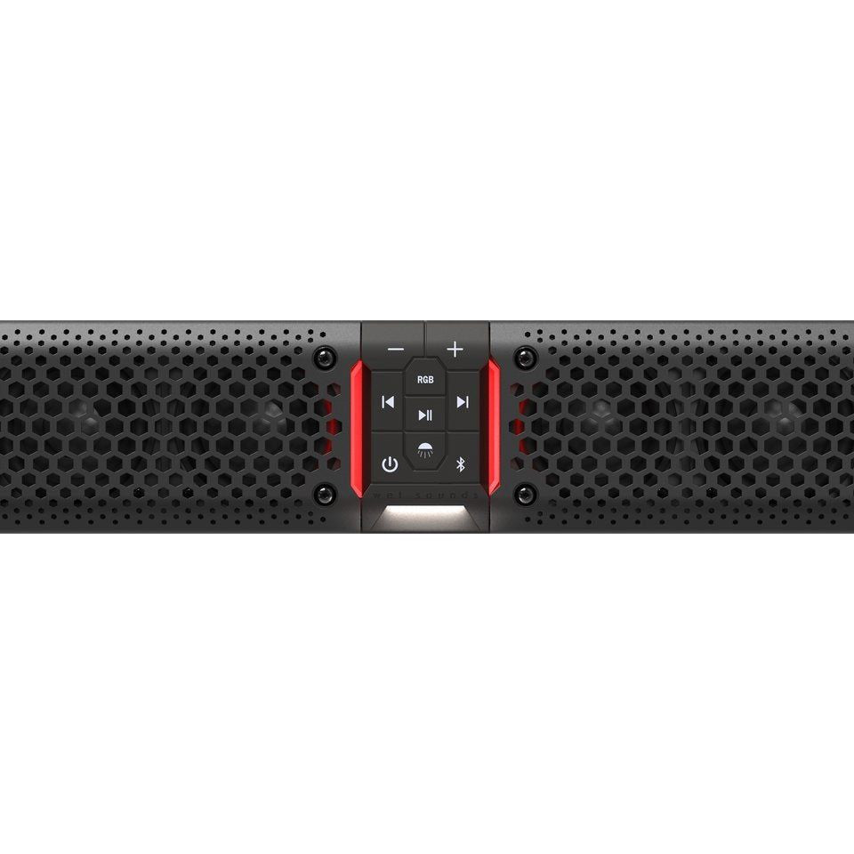 STEALTH XT 8-Speaker All-In-One Amplified Bluetooth Soundbar With Remote