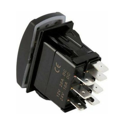 Winch In / Out Momentary Rocker Switch