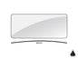 Assault Industries Phantom Series Side Mirror Convex Glass Replacement