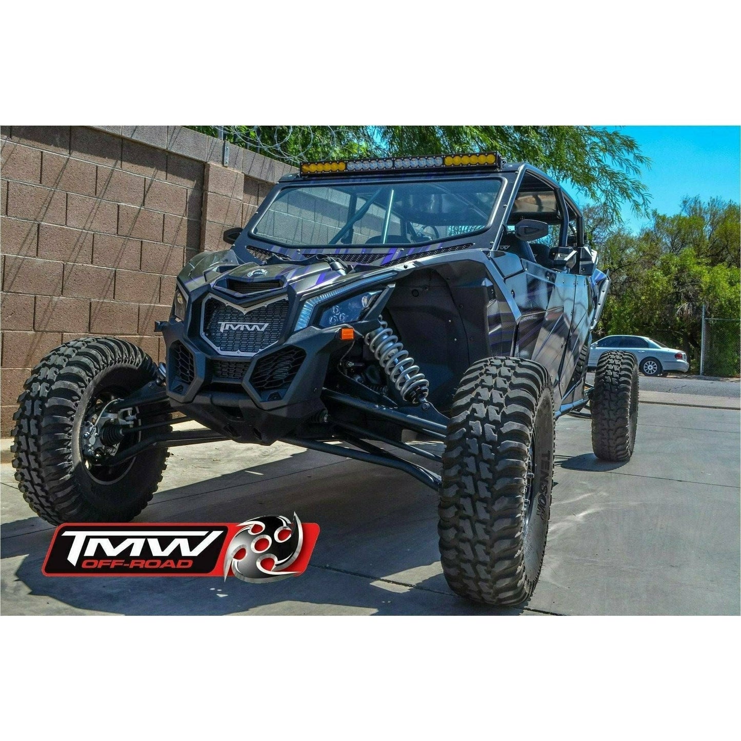 Can Am X3 MAX (2020+) Raw Stealth Cage with Roof