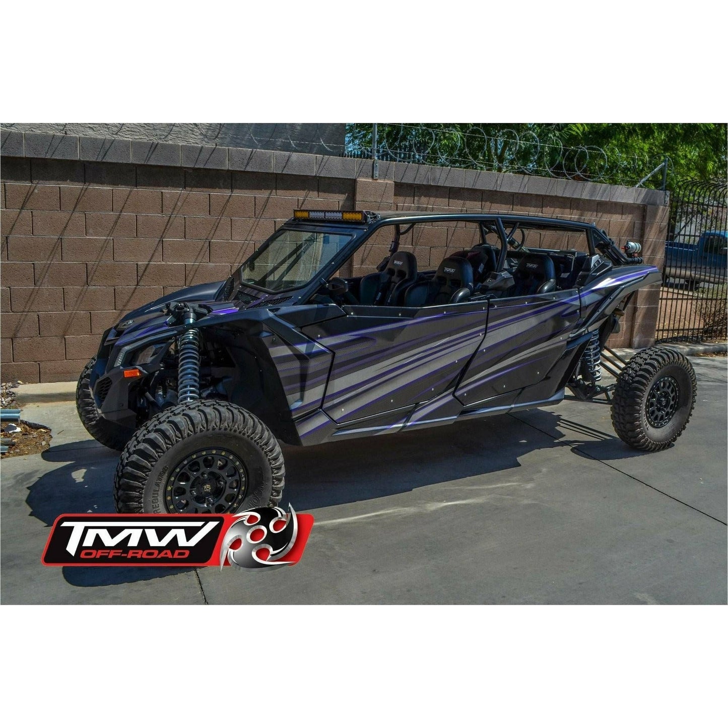 Can Am X3 MAX (2017-2019) Raw Stealth Cage with Roof