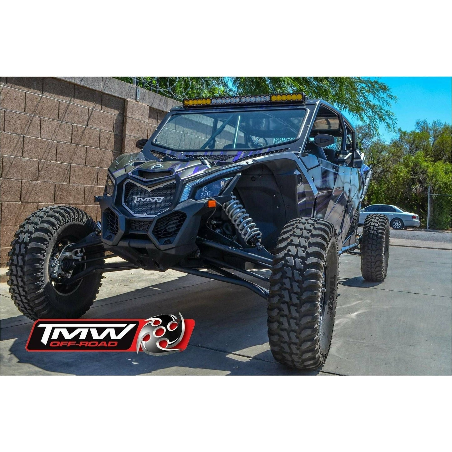 Can Am X3 MAX (2017-2019) Raw Stealth Cage with Roof