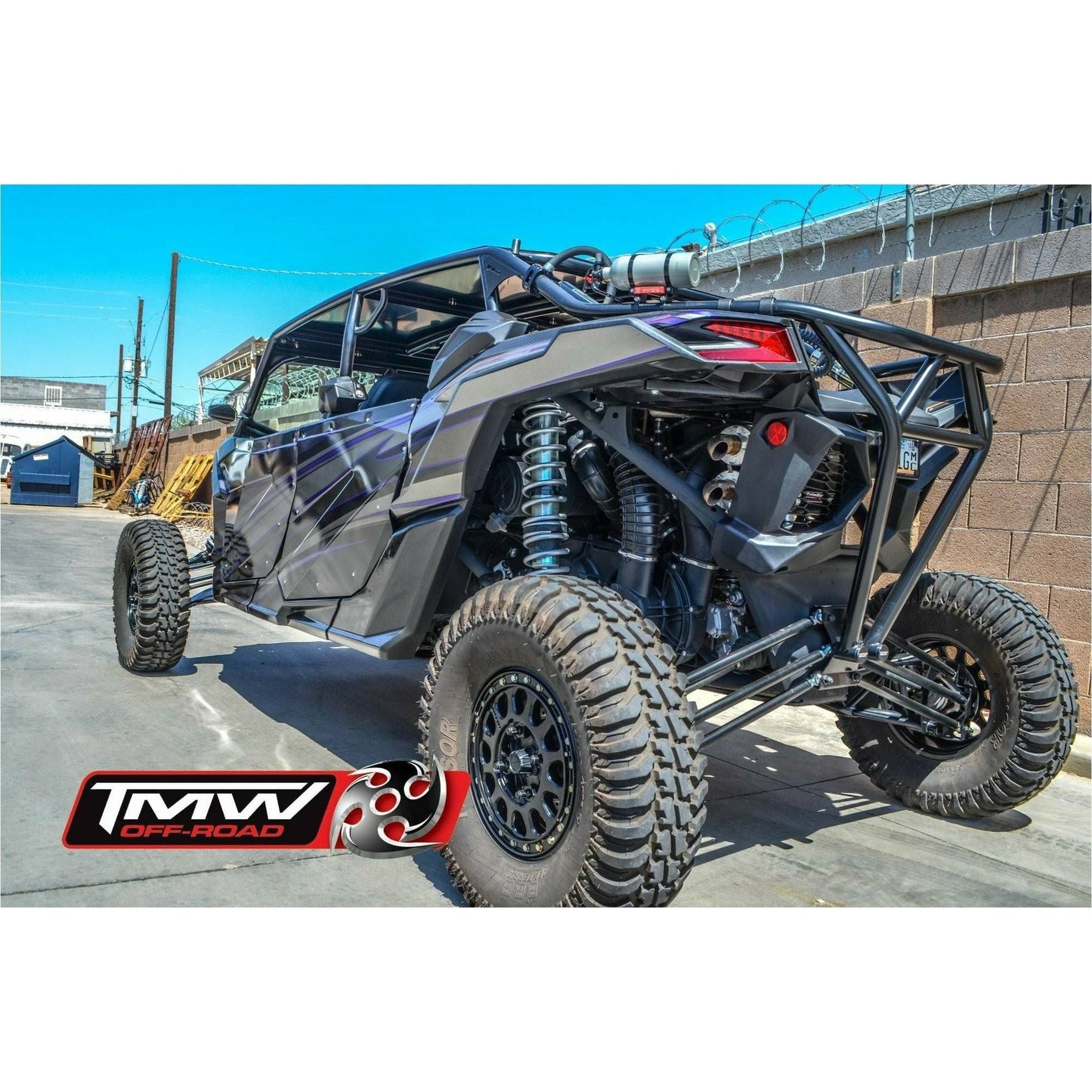 Can Am X3 MAX (2017-2019) Raw Stealth Cage with Roof