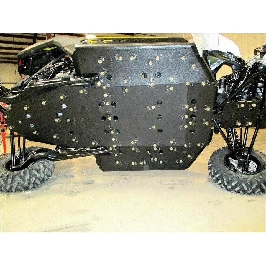 Can Am X3 Full Skid Plate with Sliders