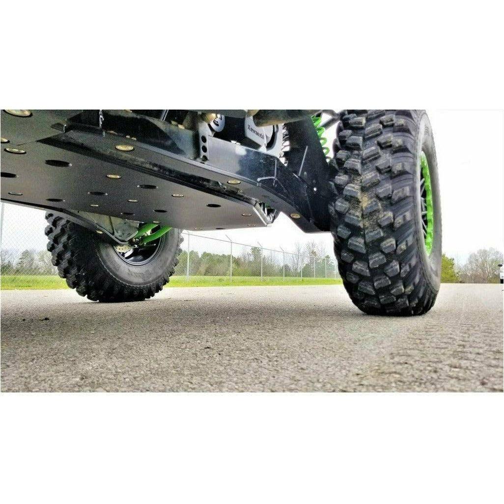 Kawasaki KRX Full Skid Plate with Sliders