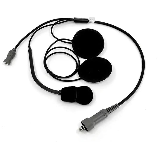 Trax Stereo Helmet Wiring Kit Speakers & Earjack