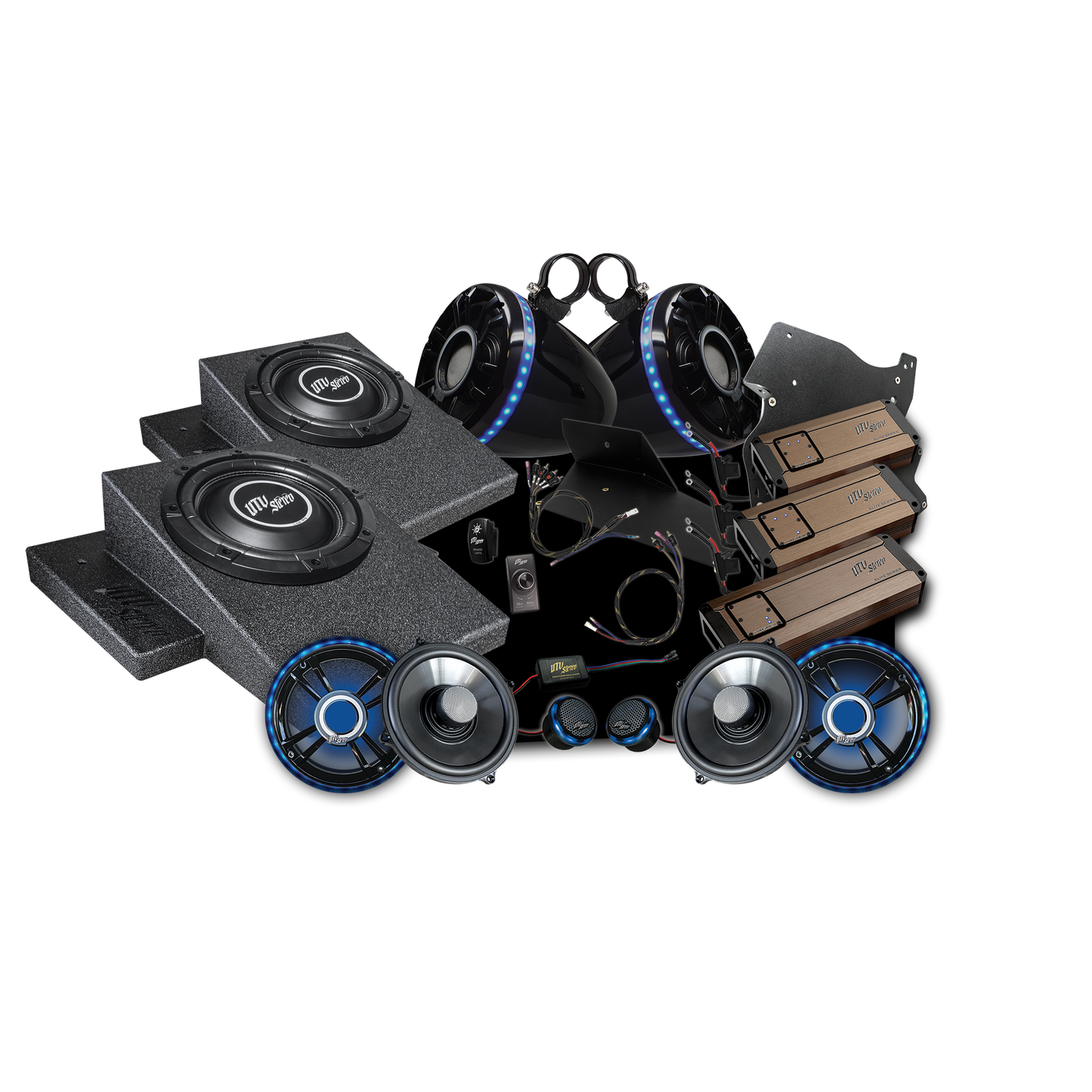Can Am Maverick R Stage 8 Elite Series Stereo Kit