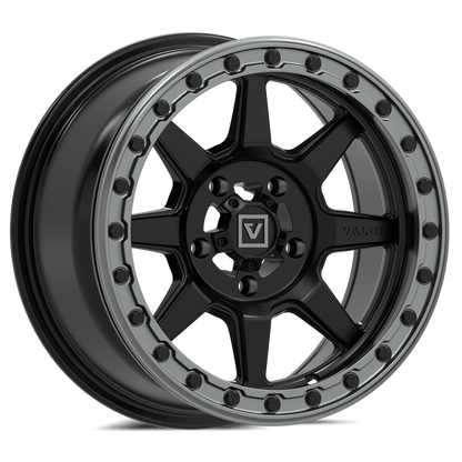 V13 Satin Black UTV Beadlock