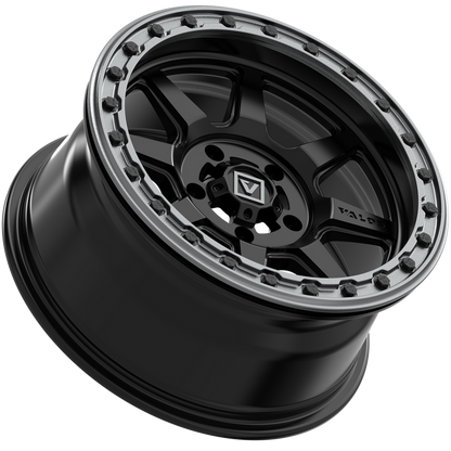 V13 Satin Black UTV Beadlock
