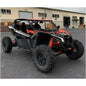 Can Am X3 Raw Fastback Cage
