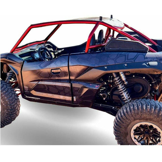Kawasaki KRX Off Camber Roll Cage (Raw)