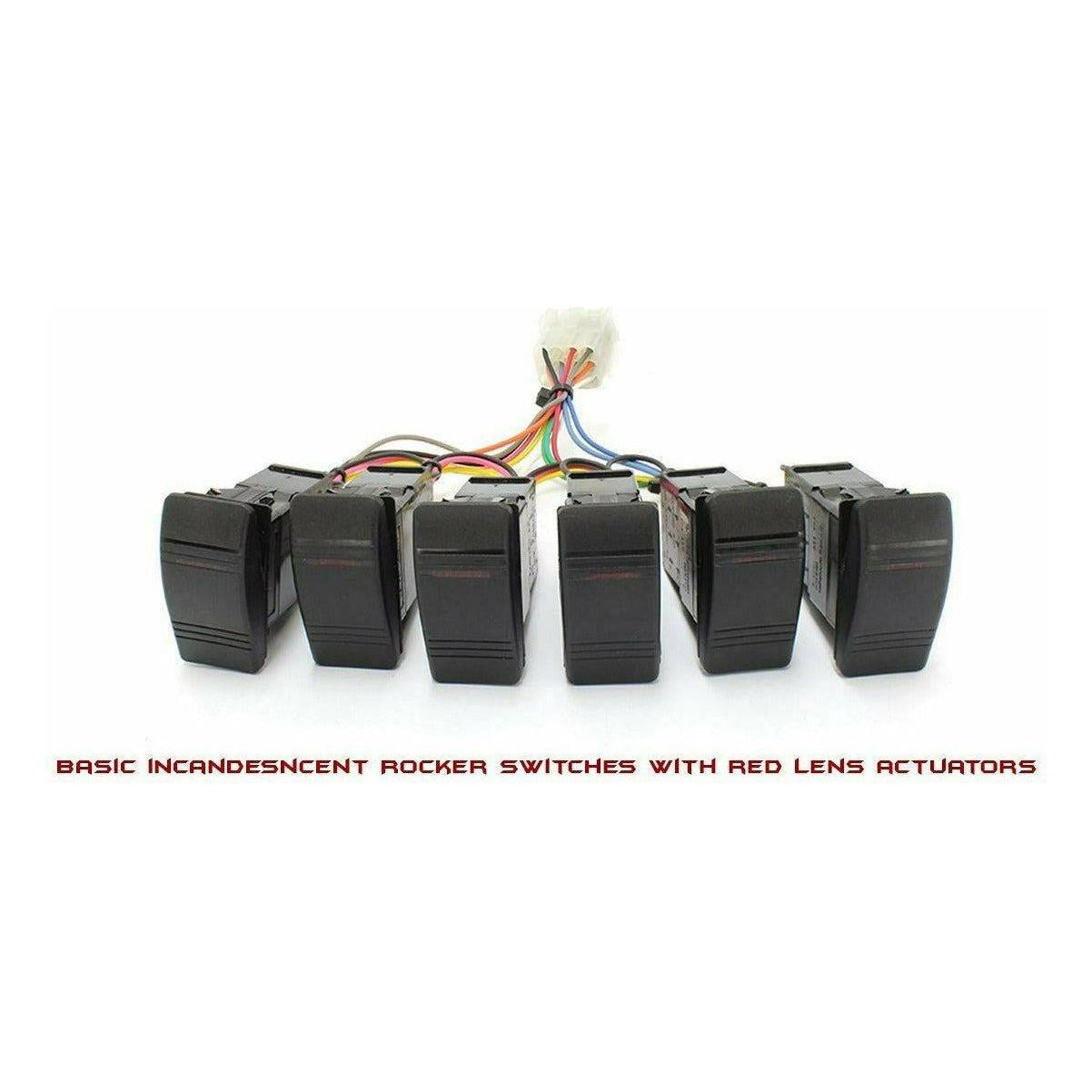 Can Am Maverick R / X3 6 Switch Power Control System with Strobe Lights Switch
