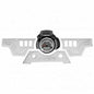 50 Caliber Racing Polaris RZR XP 1000 3 Piece Dash Panel