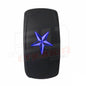 50 Caliber Racing Nautical Star On/Off LED Rocker Switch