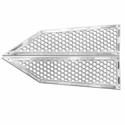 50 Caliber Racing Polaris RZR XP Turbo Billet Air Intake Grill Kit