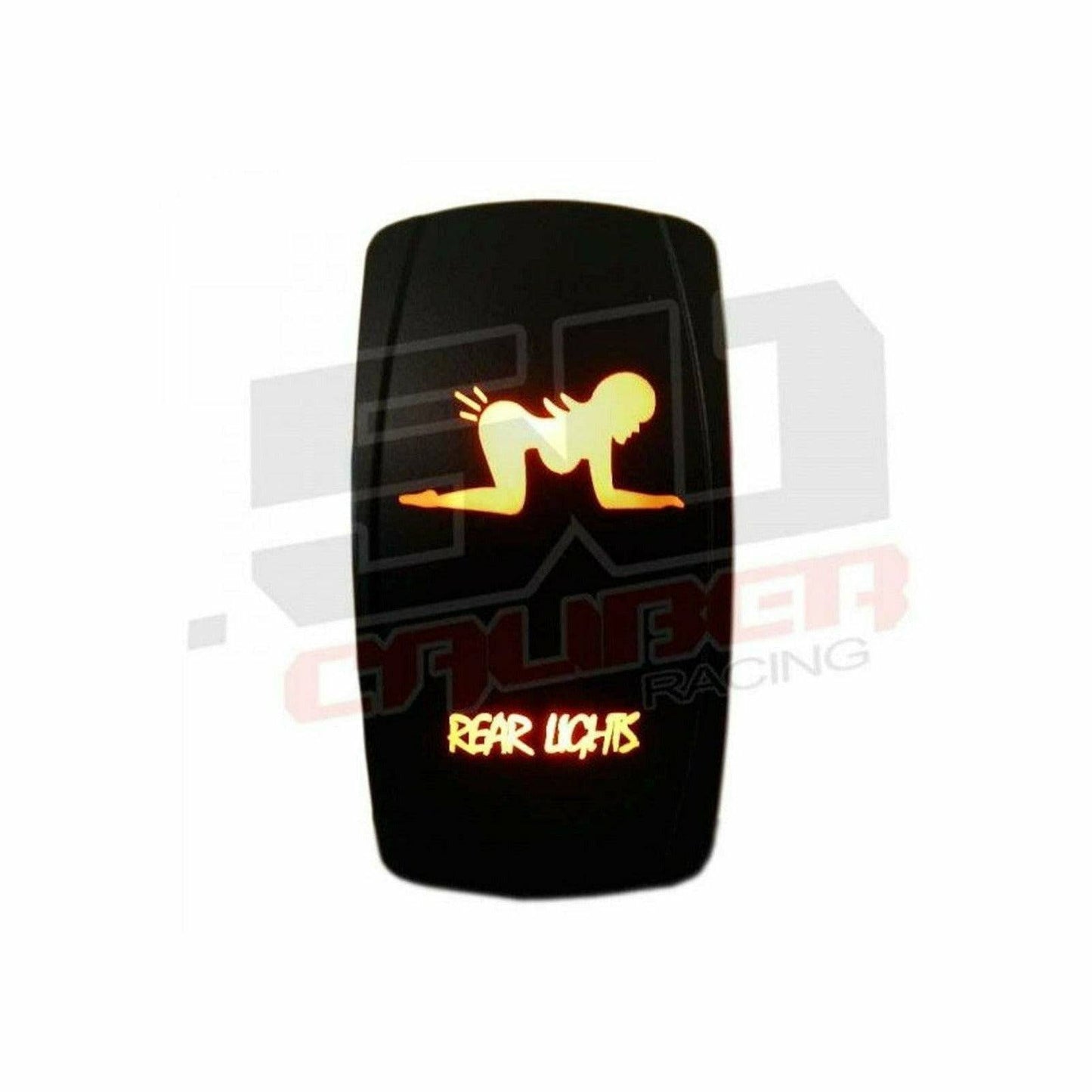 50 Caliber Racing "Rear Lights" Waterproof On/Off Rocker Switch