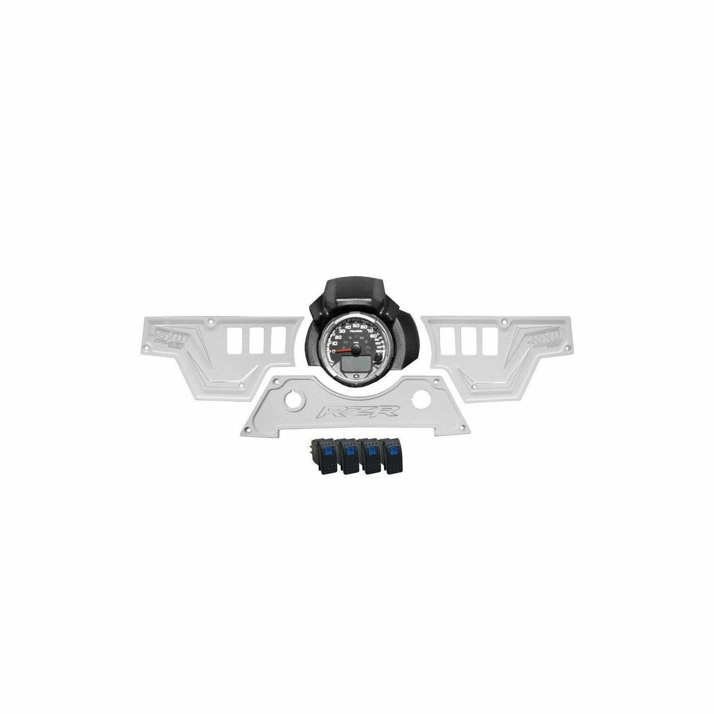 50 Caliber Racing Polaris RZR XP 1000 3 Piece Dash Panel