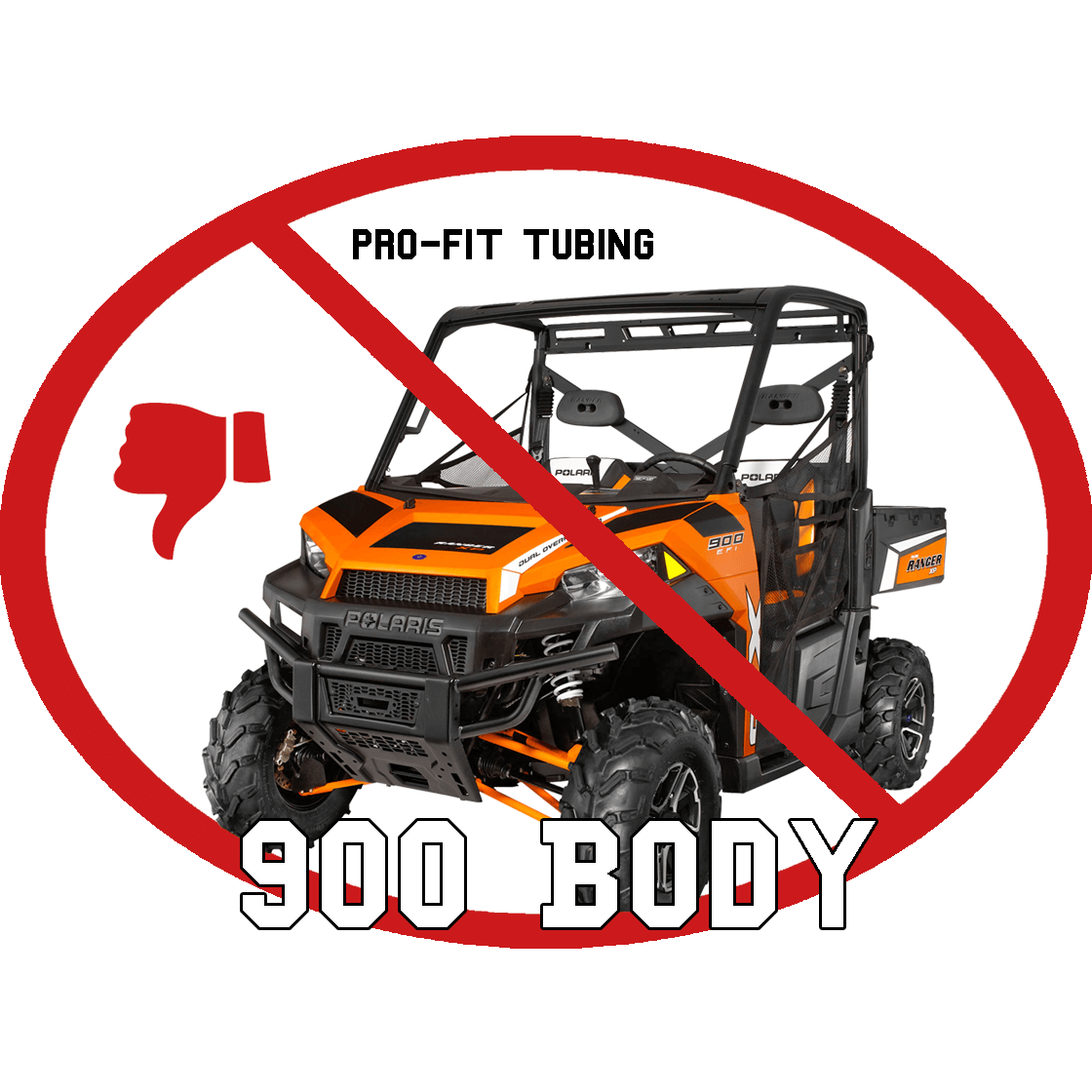 Polaris Ranger 570 (2017-2023) Rear Bumper