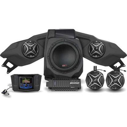 Polaris RZR Pro / Turbo R 5-Speaker Audio System with Head Unit