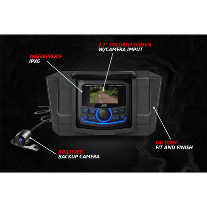 Polaris RZR Pro / Turbo R Lighted 3-Speaker System with Head Unit