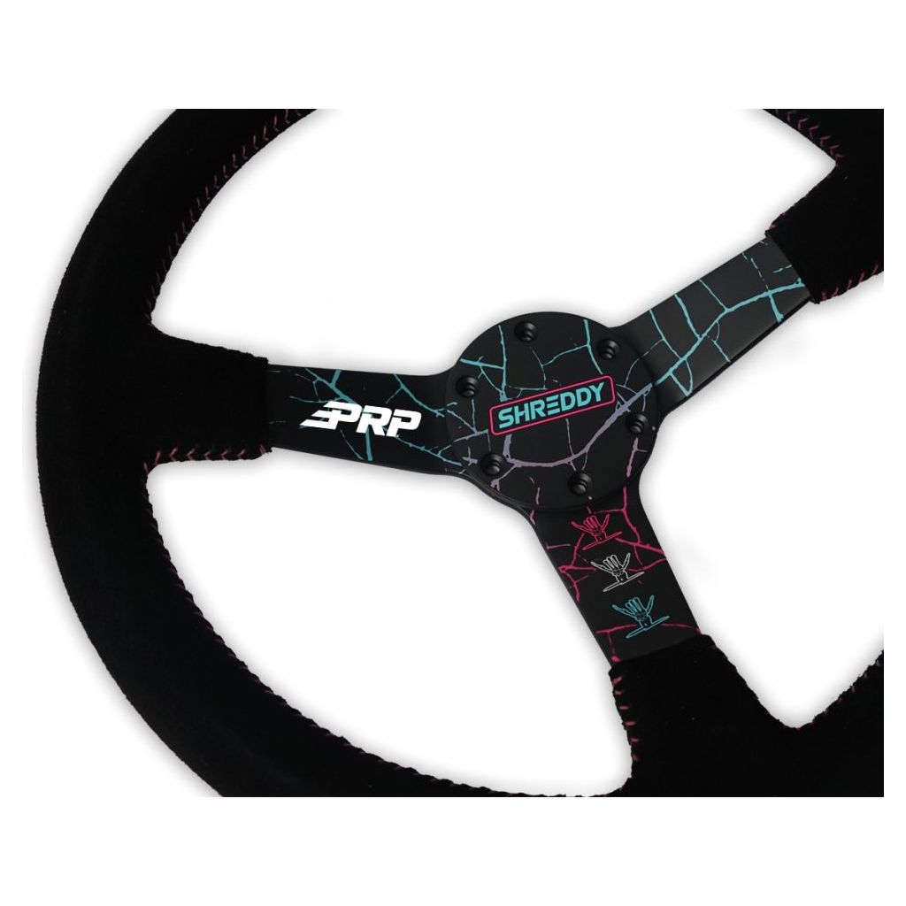 Shreddy Cracked Deep Dish Steering Wheel