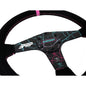 Shreddy Cracked Flat Steering Wheel