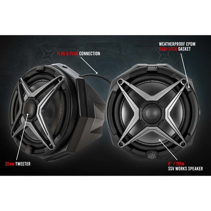Polaris RZR Pro / Turbo R Phase X 5-Speaker Audio System