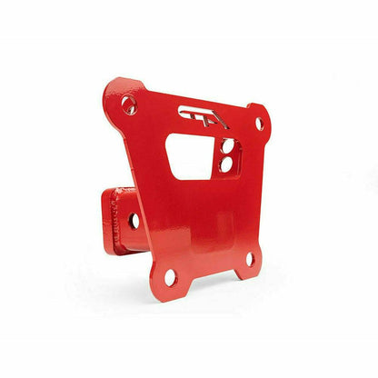 Polaris RZR Turbo S Radius Rod Plate with Hitch Receiver