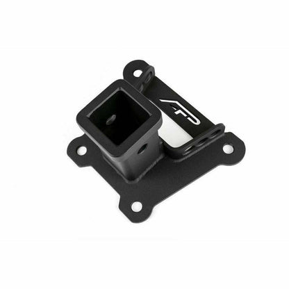 Polaris RZR Turbo S Radius Rod Plate with Hitch Receiver